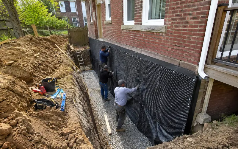 Foundation waterproofing